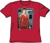 Star Trek Enterprise T'POL Adult Cardinal Red T-shirt Tee Shirt, Large