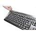 SimplyPlugo Keyboard with Viziflex Protective Cover: Japanese English (White Letters) Wired Black USB Computer Keyboard Bundled With Simply Plugo Cover For Extra Protection from Dirt, Dust, Liquids, and Contaminants.