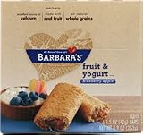 Barbara's Bakery Fruit and Yogurt Bars Blueberry Apple -- 6 Bars