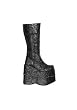 Men'S 7 Inch Heel Glitter Knee Boot