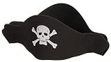 Chapeau Pirate en Mousse - Anniversaire Enfant - Goûter enfant - Déguisement Pirate