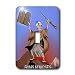 Londons Times Funny Panel Hollywood Cartoons - Heston Guns N Moses - Light Switch Cov...