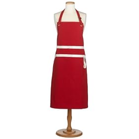Le Creuset Chef''s Apron Red / Cream