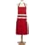 Le Creuset Chef''s Apron Red / Cream
