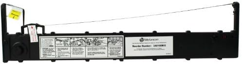 Genicom Ribbon, Black, Nylon, 3/8"x75yds 5mil, 15 Million Characters by Genicom