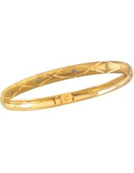 14K Yellow Gold Youth Flex Bangle Bracelet