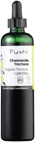 Fushi Chamomile Organic Tincture 100ml, 1:2@25%, Certified Organic Biodynamic Harvested