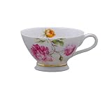 Gracie China Dahlia Porcelain 12-ounce Breakfast Bowl