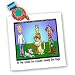 Londons Times Funny Dogs Cartoons - Cyclops Seeing Eye Dogs - Quilt Squares