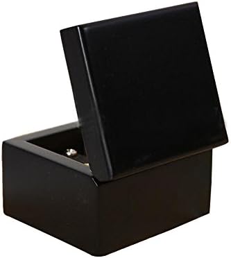 Wooden Musical Box with Mirror Play Castle in the Sky,note Wind-up Wooden Musical Box(black)