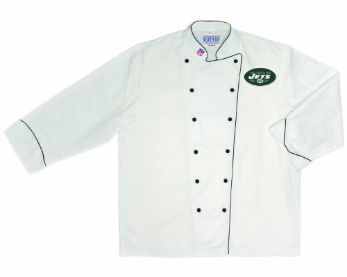 Tailgate 29 Chef NFL New York Jets Premium Chef Coat (XX-Large)