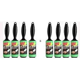 8 x 3M SCOTCH BRITE LINT ROLLERS - NEW STOCK - REMOVES PET HAIRS AND FLUFF