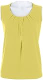 Misses Evan Picone Pleated Tank Top