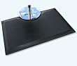 Rhino Multi-Flex Rectangle 3' X 4' Beauty Salon Mat Black