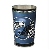 Seattle Seahawks NFL Tapered Wastebasket (15" Height)