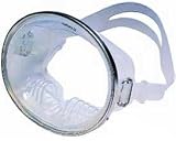 Swim Mask- JoeDiver's Classic Round Silicone or Black Rubber - Scuba Dive Mask