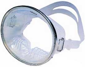 Swim Mask- JoeDiver's Classic Round Silicone or Black Rubber - Scuba Dive Mask