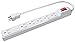 Stanley 30006 6 Outlet White All Purpose Power Strip
