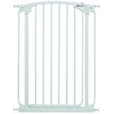 Bindaboo Hallway Pet Gate, Swing Closed, White, Extra-Tall