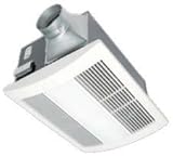 Panasonic FV-11VH2 WhisperWarm 110 CFM Ceiling Mounted Fan/Heat Combination, White Panasonic FV-11VH2 WhisperWarm 110 CFM Ceiling Mounted Fan/Heat Combination, White