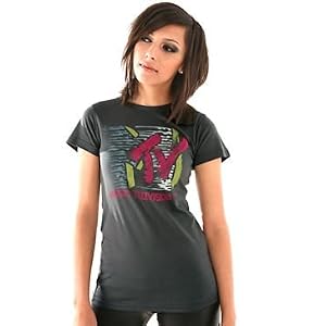 Junk Food MTV Neon Logo Girl's Tee