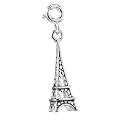 Sterling Silver Tower Charm