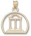 Georgia Bulldogs Solid 10K Gold Arch Pendant
