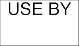 Monarch 1131 White USE BY Labels