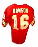 Len Dawson Autographed Kansas City Chiefs Throwback Red Jersey