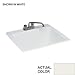 Swanstone Veritek DIT Drop-In Laundry Tub, Bisque