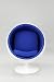 Lexington Modern Eero Aarnio Style Kids Ball Chair, Blue