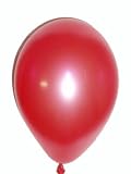 50 Luftballons 12/32cm in Metallic rot Nr. 430