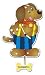 Personalised Dog Pendulum Wall Clock