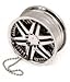 Auto Hub Alloy Wheel Silver Hanging Gel Car Perfume For Car, Home, Office Air Freshener, Scent RS.195.00