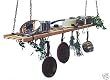 hanging saucepan rack