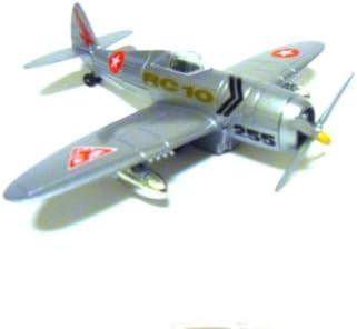 Silver P-47 Thunderbolt Airplane