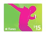 Apple iTunes Music Card $15.00 - Prepaid