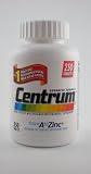 Centrum A To Zinc 250 Ct Daily Multi Vitamin Men Women