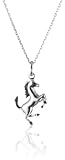 Scout - 264086100 - Collier Enfant  avec Pendentif Cheval - 38 cm - Argent 3 gr et Email