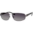 Hugo Boss 0320/S Men's Polarized Navigator Full Rim Designer Sunglasses - Dark Ruthenium Black/Gray Sh