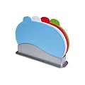 UNIQUE DESIGN 4 COLOUR CODED CHOPPING BOARD SET