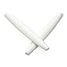 Mryok Replacement Earsocks for Oakley M Frame Series Sunglasses - White