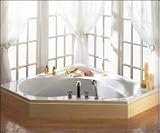 American Standard 1730.002 Colony Corner Bathtub, White