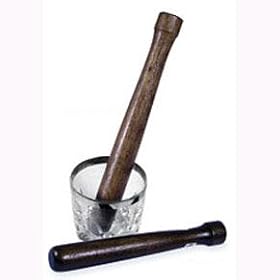 Click here to buy Muddler (Wood, 8 inch) by SHOPZEUS.
