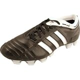 adidas Men's Adipure II TRX Firm Ground Soccer Cleat,Black/White/Gold,13 M