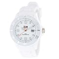 Ice Watch - SI.WE.B.S.09 - Ice Blanc - Montre Homme - Quartz Analogique - Cadran Blanc - Bracelet Silicone Blanc - Grand Mod�le