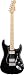 Fender Blacktop(TM) Stratocaster® HH Electric Guitar, Black, Maple Fretboard