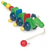 Wooden Pull Along  Dragon 