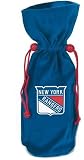 New York Rangers 14" NCAA College Velvet Wine Bag - NHL Hockey