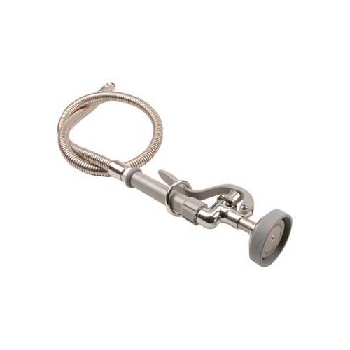 T&S Brass B-0100-M Spray Valve with 44-Inch Flexible Stainless Steel Hose